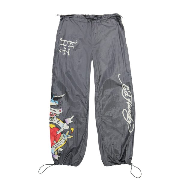 LKS Skull Nylon Parachute Pants