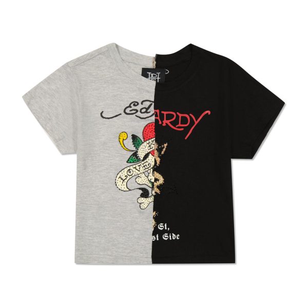 One of a Kind Split Baby Tee