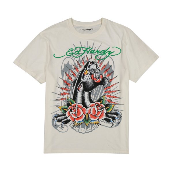 Panther Rose Throwback Tee