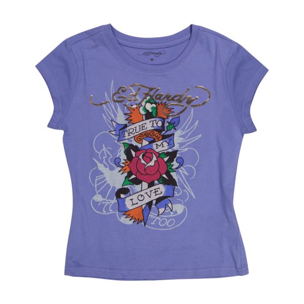 True Love Cap Sleeve Tee
